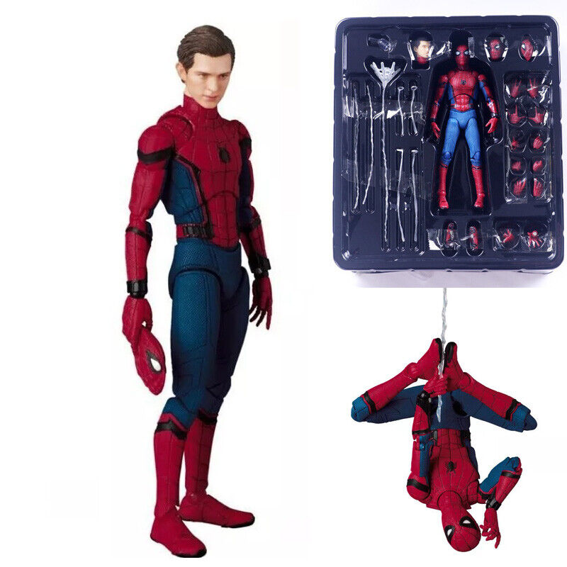 Spider-Man Figure Home Coming MAF047 The Spiderman Tom Holland Movable Toys