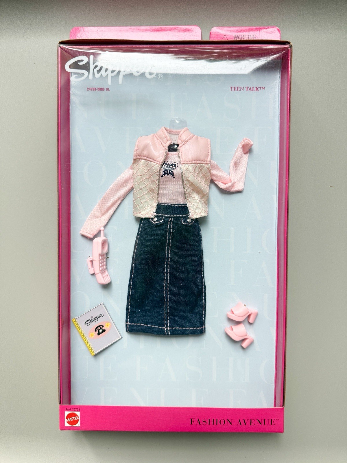 1999 Mattel Fashion Avenue Teen Skipper - Teen Talk 💖