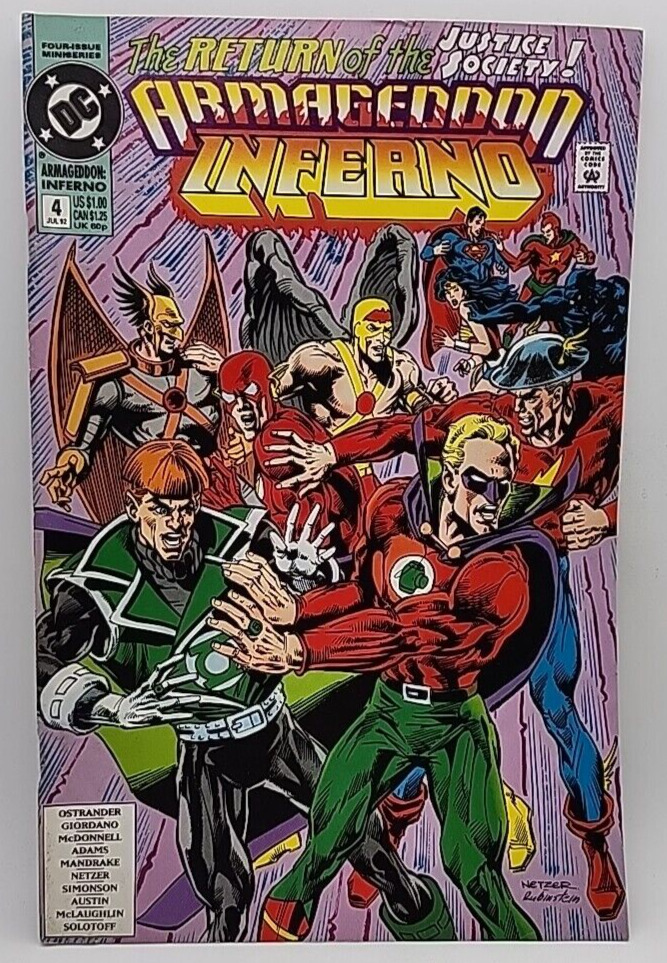 Armageddon Inferno #4 DC Comics 1992