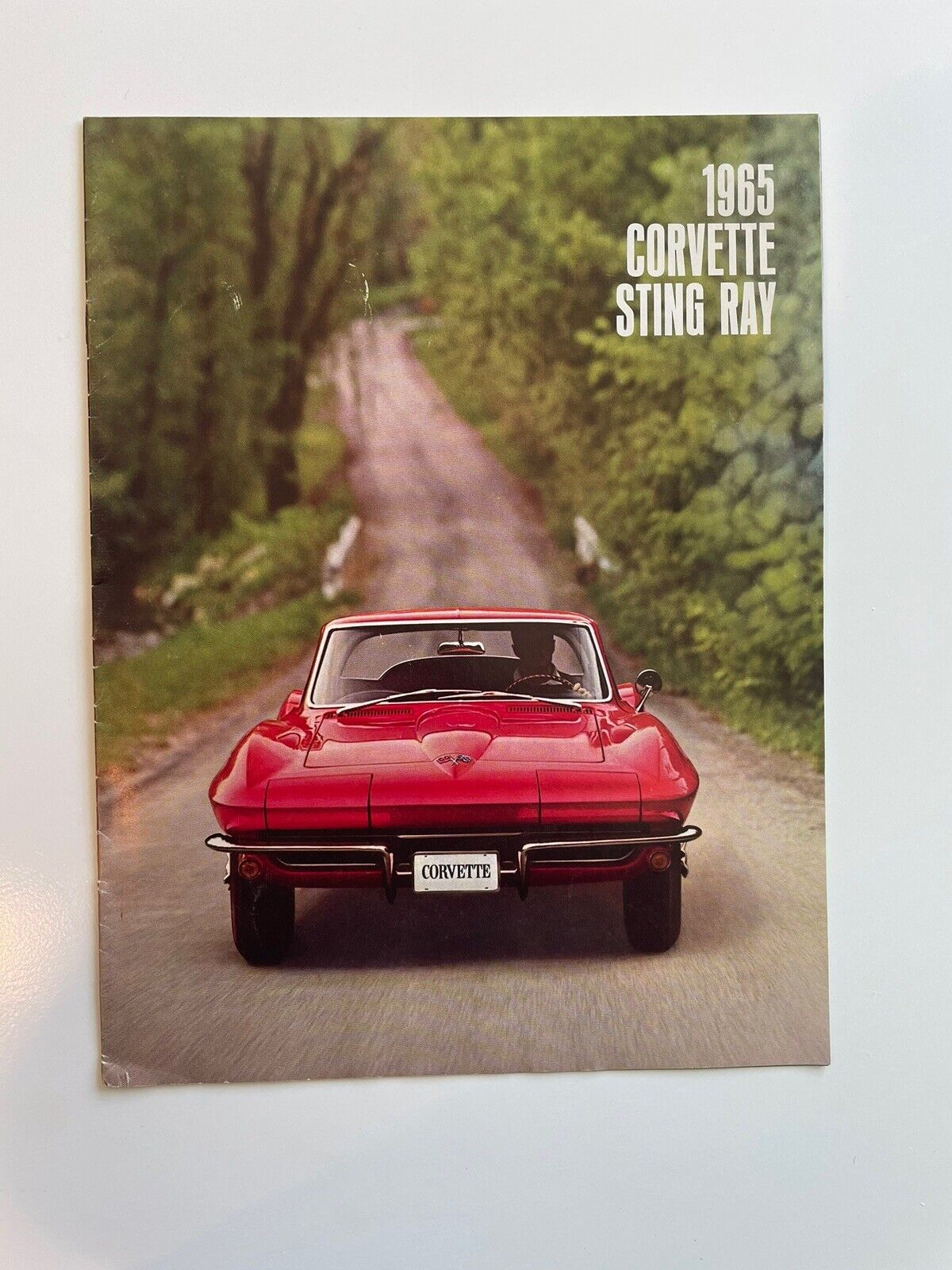 1965 Chevrolet Corvette Sting Ray Sales Brochure Original Excellent Condition