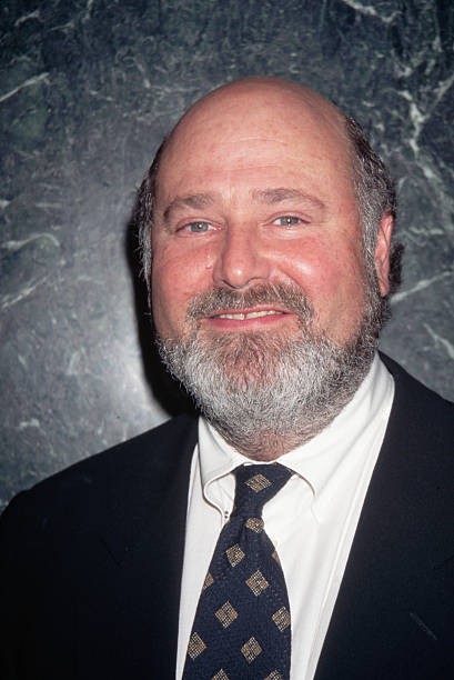 Headshot of director Rob Reiner at Ziegfeld Theater Historic Old Photo