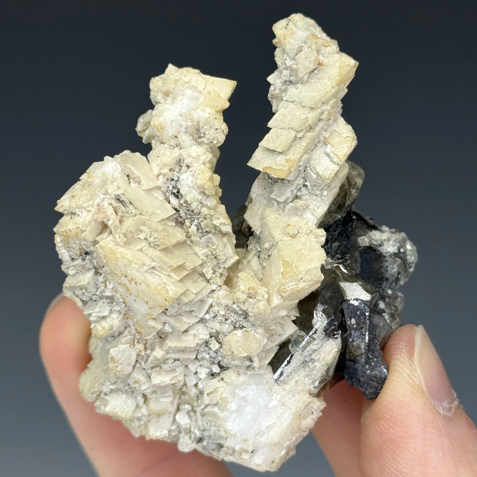 Cerussite, Dolomite, Tsumeb Mine, Oshikoto Region, Namibia