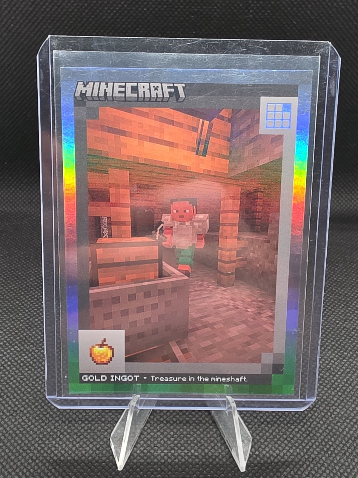 2024 Panini Minecraft Crafting Chronicles 206/475 GOLD INGOT holo foil #93 
