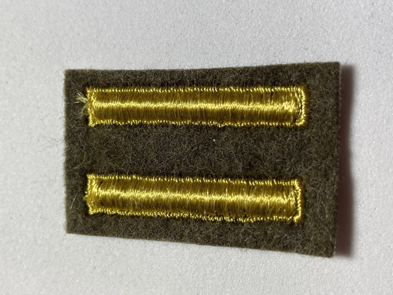 VINTAGE WW2 US ARMY OVERSEAS SERVICE BARS 2 BARS 1 YR SERVICE PATCH #081426-1 VINTAGE WW2 US ARMY OVERSEAS SERVICE BARS 2 BARS 1 YR SERVICE PATCH #081426-1