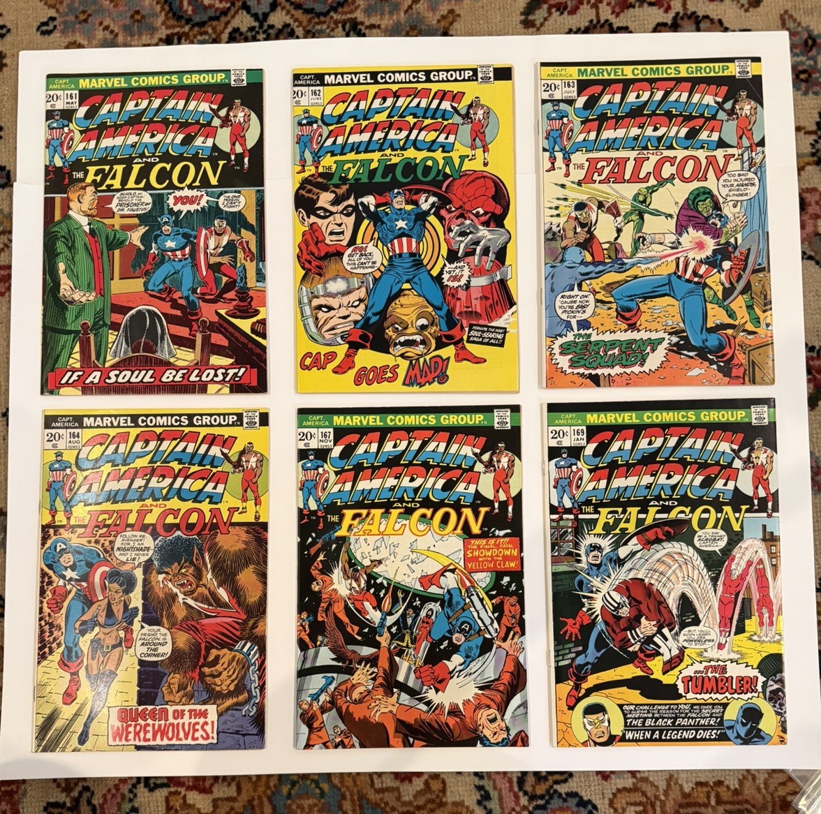 CAPTAIN AMERICA LOT OF 29 BRONZE AGE CLASSICS VF+ #161-198 & MORE MARVEL KEY CAPTAIN AMERICA LOT OF 29 BRONZE AGE CLASSICS VF+ #161-198 & MORE MARVEL KEY