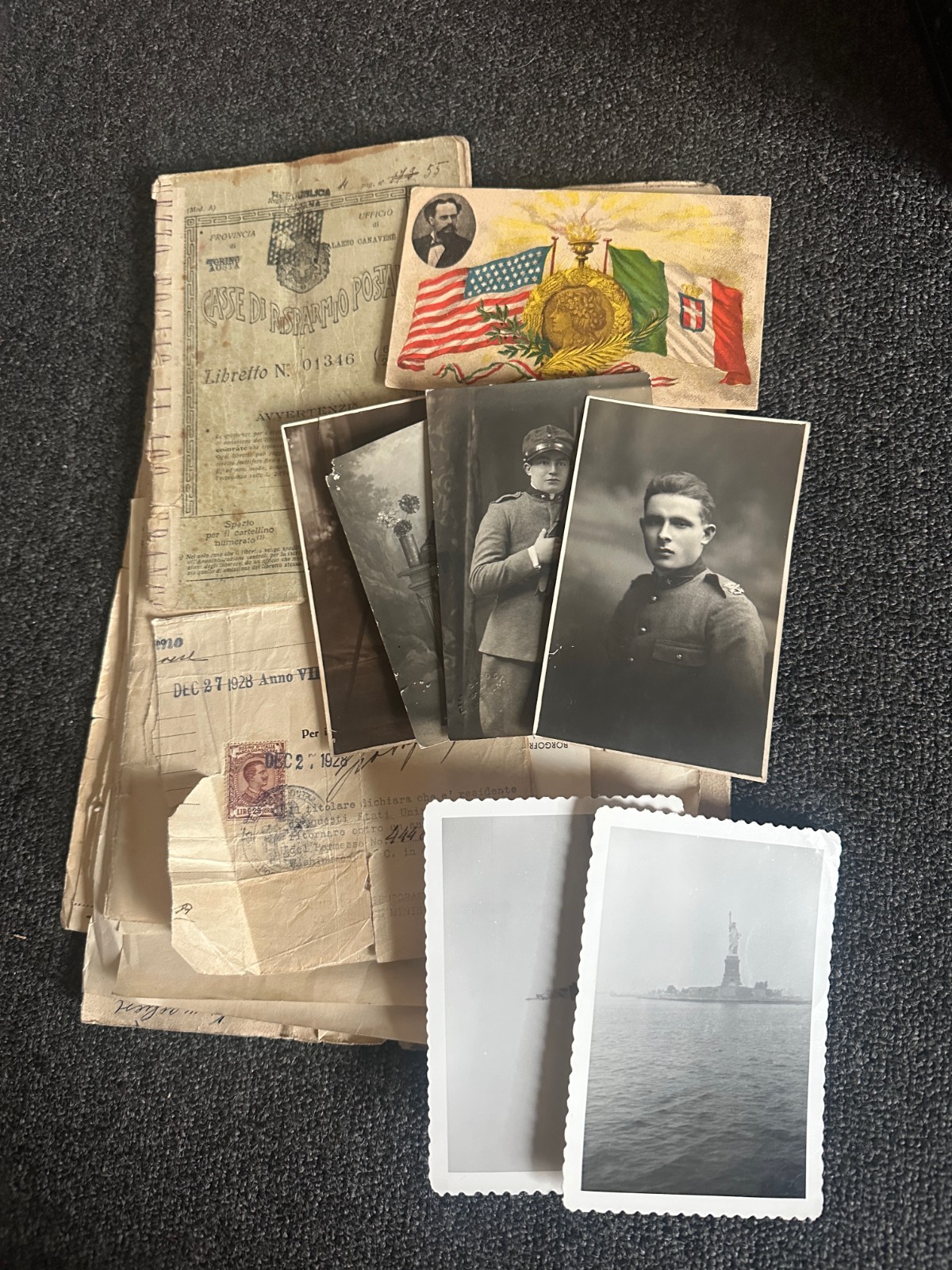 Italian Immigrant Archive Lloyd Sabaudo Steamship Conte Rosso Ellis Island Photo Italian Immigrant Archive Lloyd Sabaudo Steamship Conte Rosso Ellis Island Photo