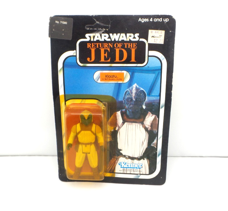 Vintage Star Wars ROTJ KLAATU (Skif Guard Outfit) 1983 Unpunched Vintage Star Wars ROTJ KLAATU (Skif Guard Outfit) 1983 Unpunched