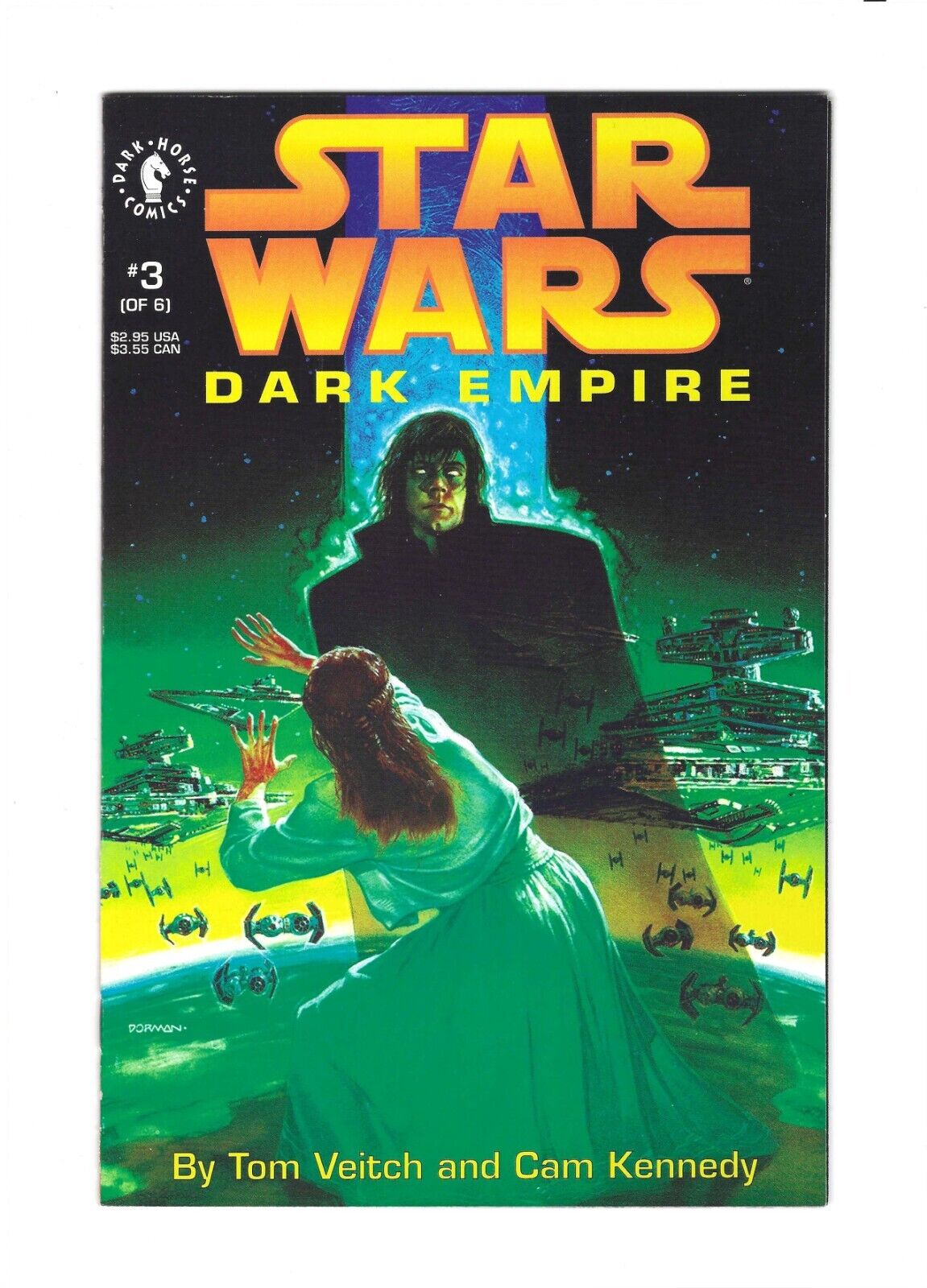 Star Wars: Dark Empire #3: Dry Cleaned: Pressed: Bagged: Boarded: NM-MT 9.8
