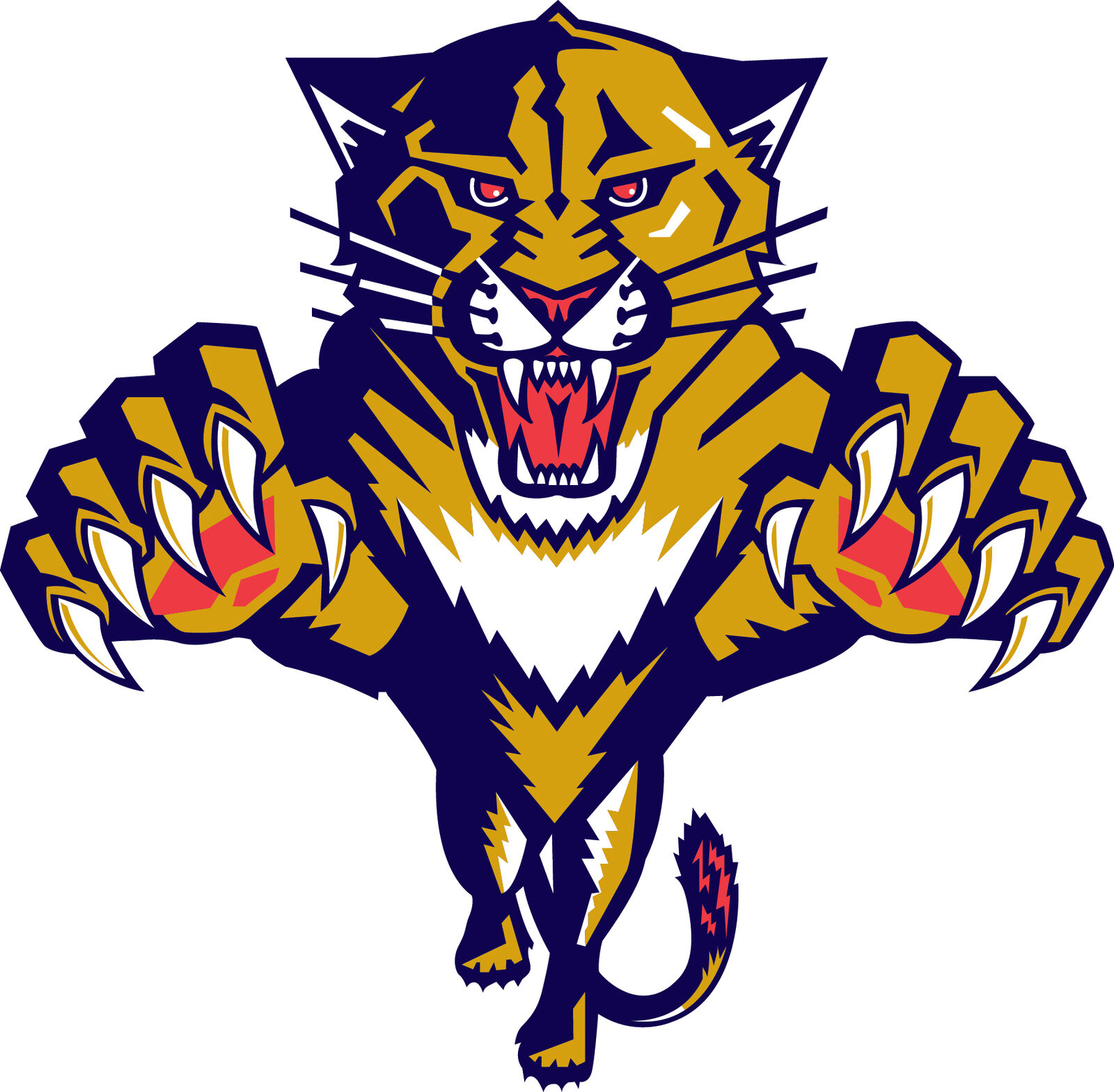 Florida Panthers Logo Sticker / Vinyl Decal  | 10 Sizes TRACKING