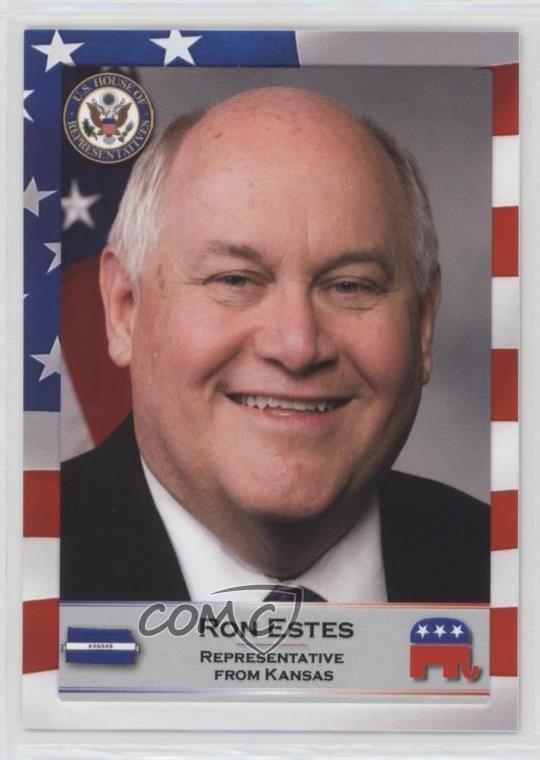 2020 Fascinating Cards US Congress Ron Estes #267 0n8