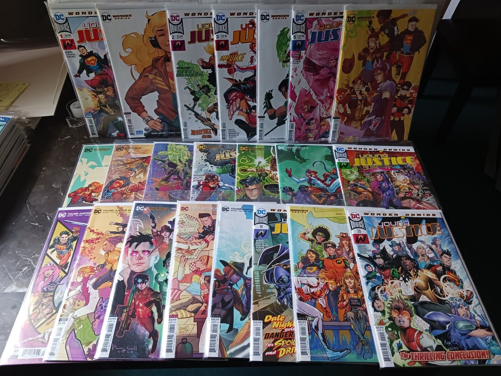 Young Justice 2019 1-20 complete set NM- or better *see notes*