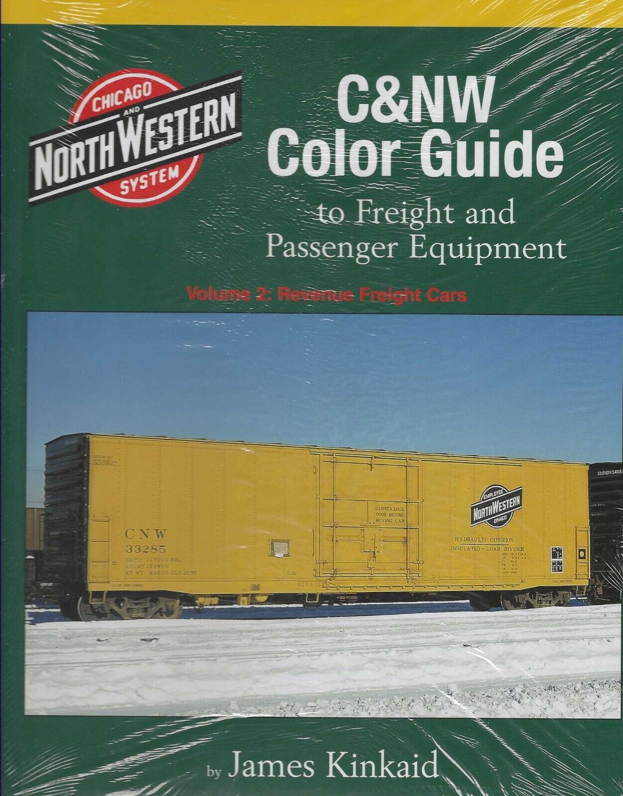 C&NW COLOR GUIDE, Vol. 2: Revenue Freight Cars (BRAND NEW BOOK)