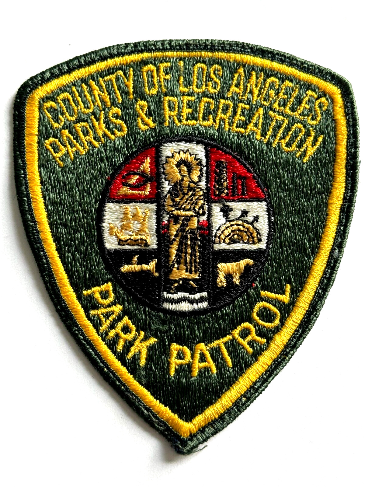 Vintage County of Los Angeles Parks & Recreation Patrol Patch