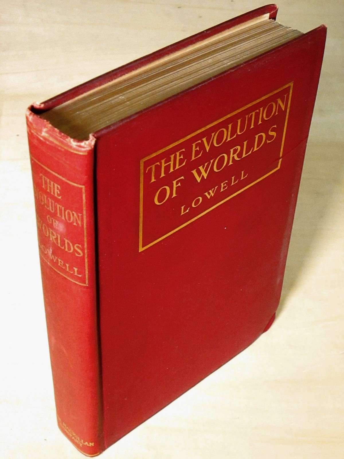 THE EVOLUTION OF WORLDS Percival Lowell 1909 planetary astronomy, Mars & beyond THE EVOLUTION OF WORLDS Percival Lowell 1909 planetary astronomy, Mars & beyond