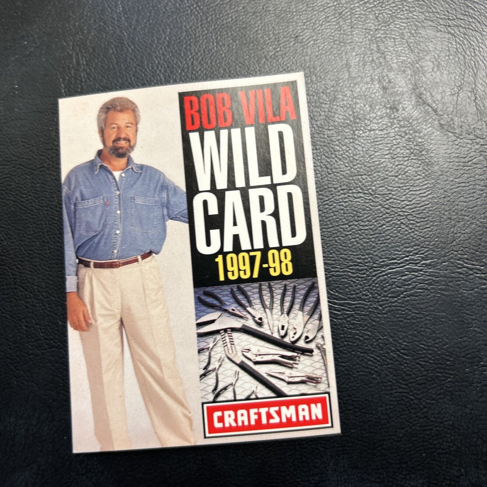 Jb98a Sears Roebuck Craftsman 1997/98 Wild Card Bob Villa Vila 30% Off Coupon