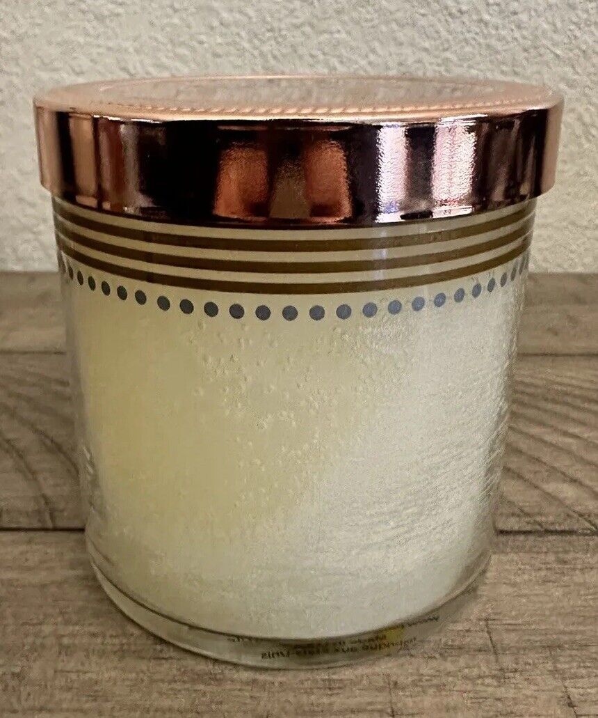 Partylite Olive Grove GloLite Jar Candle Two Wick Candle Made In USA Unused