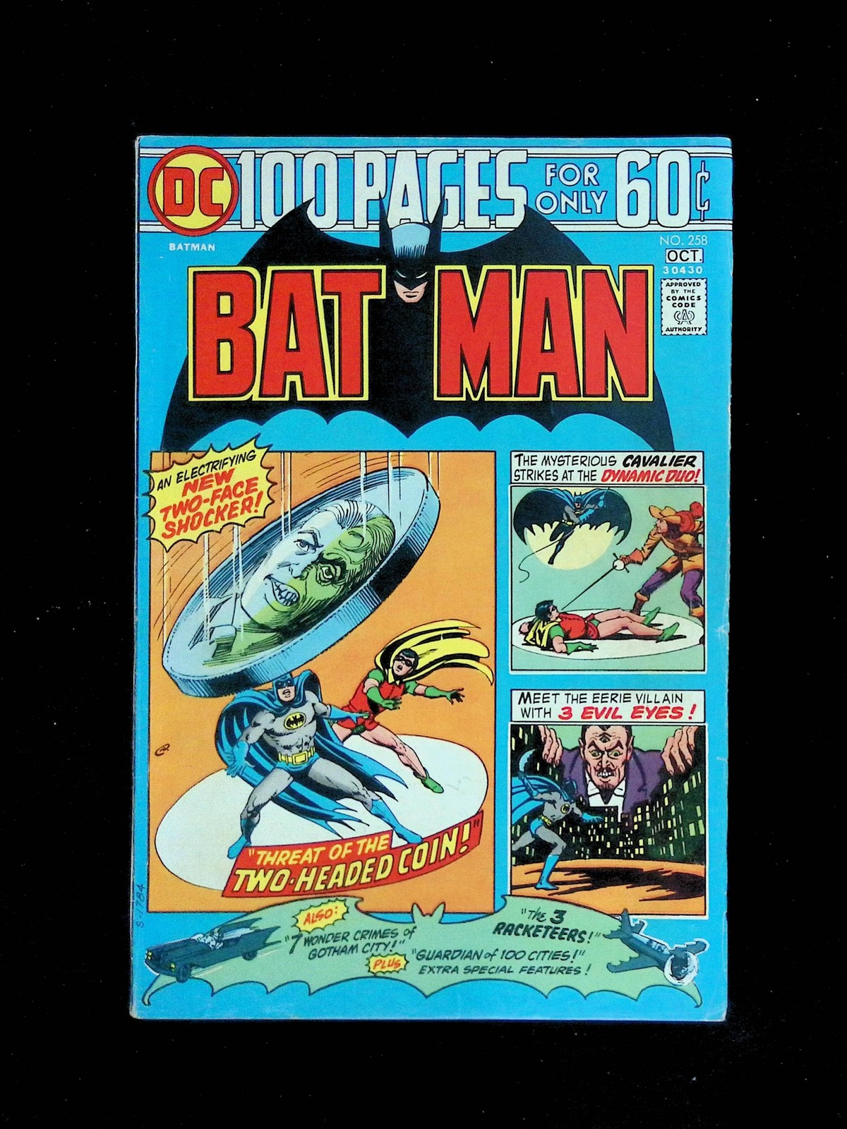 1974 Batman 258 Two-Faced Shocker DC