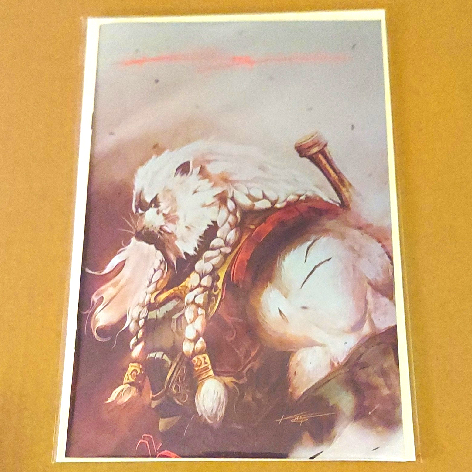 Battle Beast #11 SDCC EXCLUSIVE Foil Variant Ltd 800 Signed By Kevin Mallqui COA Battle Beast #11 SDCC EXCLUSIVE Foil Variant Ltd 800 Signed By Kevin Mallqui COA