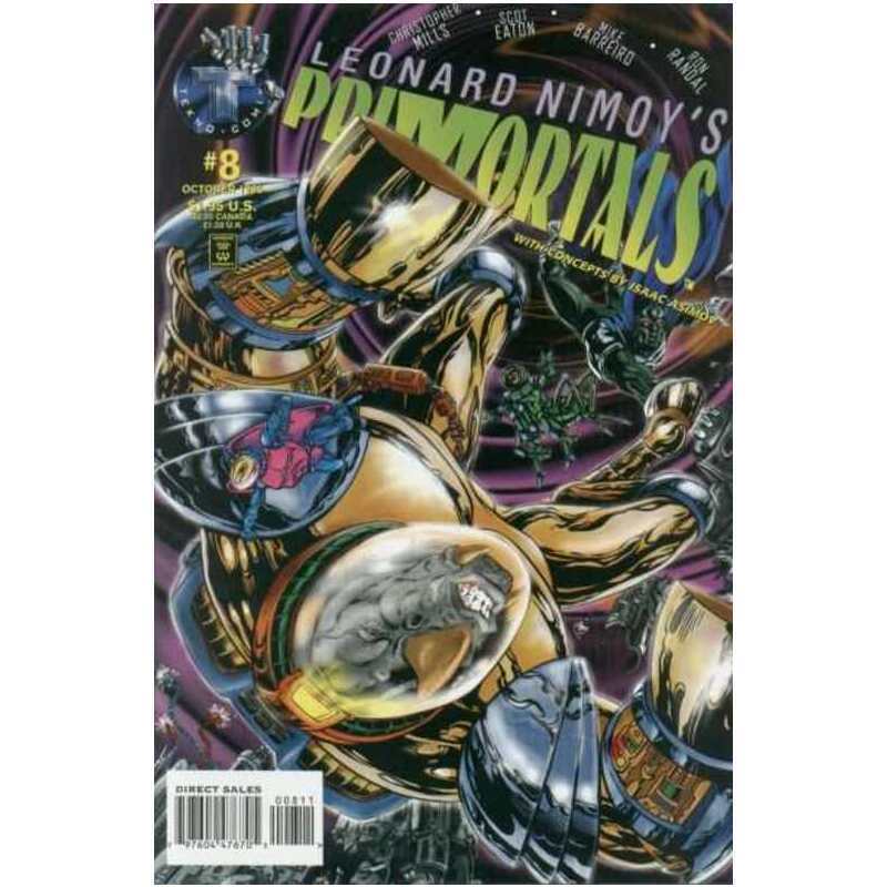 Leonard Nimoy\'s Primortals (1995 series) #8 in NM minus cond. Big comics [i]