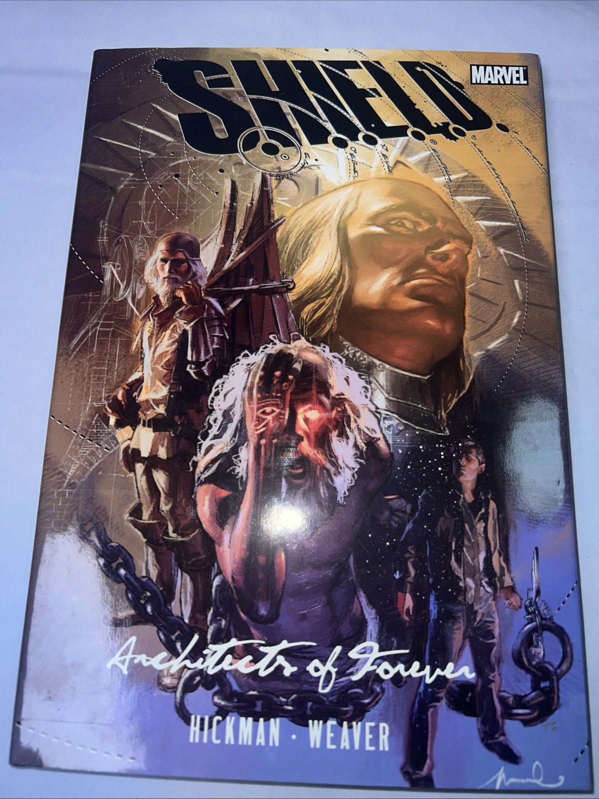 Shield Architects of Forever Hardcover Jonathan Hickman, Marvel Comics Shield Architects of Forever Hardcover Jonathan Hickman, Marvel Comics