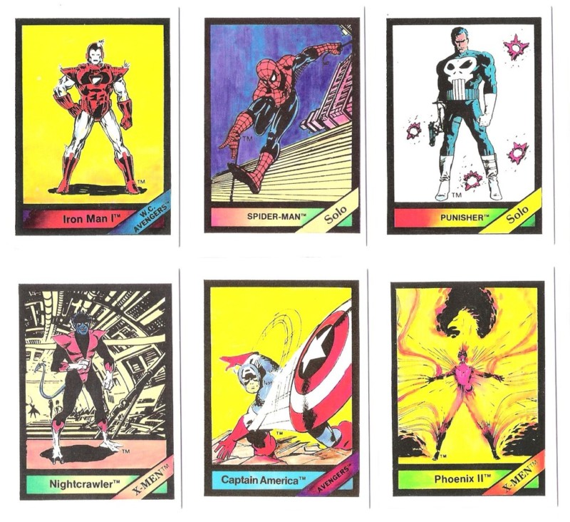 1986 1987 MARVEL UNIVERSE SERIES 1 I   SINGLE CARDS from list below Comic Images