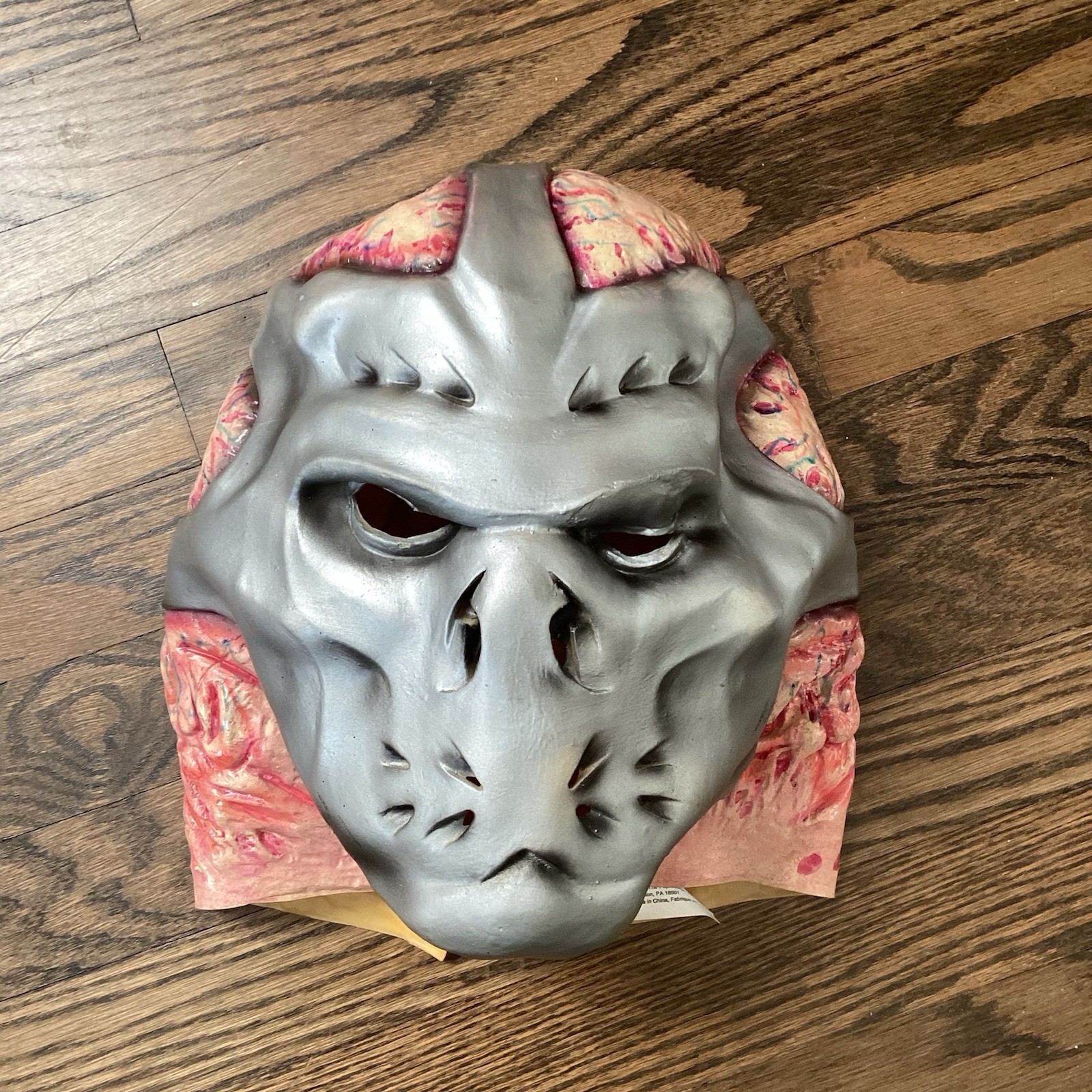 Vintage 2001 Jason Voorhees Friday The 13th Movie Latex Mask Costume Vintage 2001 Jason Voorhees Friday The 13th Movie Latex Mask Costume