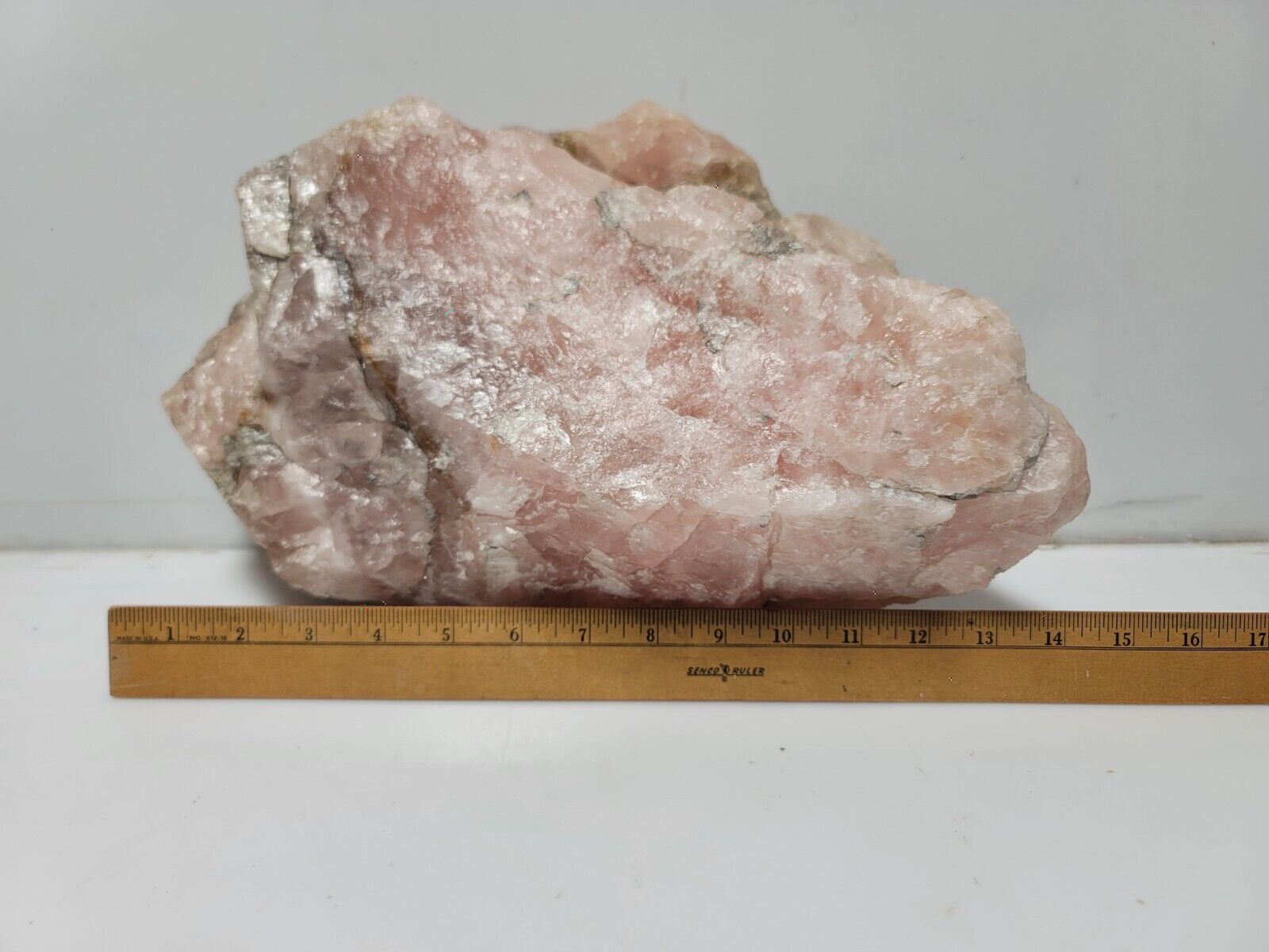 Pink Quartz Rock Natural 30lb Large