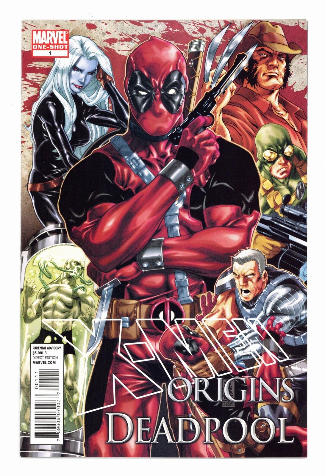 X-Men Origins Deadpool 1D VF- 7.5 2010