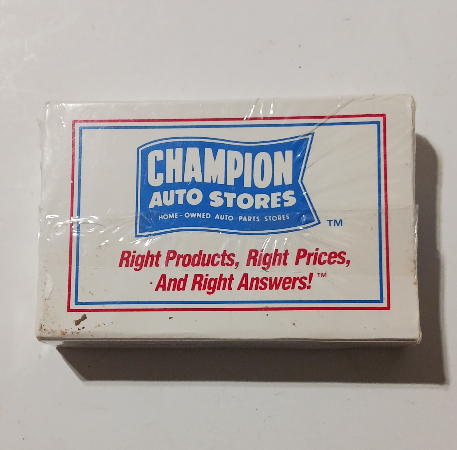 Champion Auto Stores White Blue Red Collectible Advertising Merchandise Champion Auto Stores White Blue Red Collectible Advertising Merchandise
