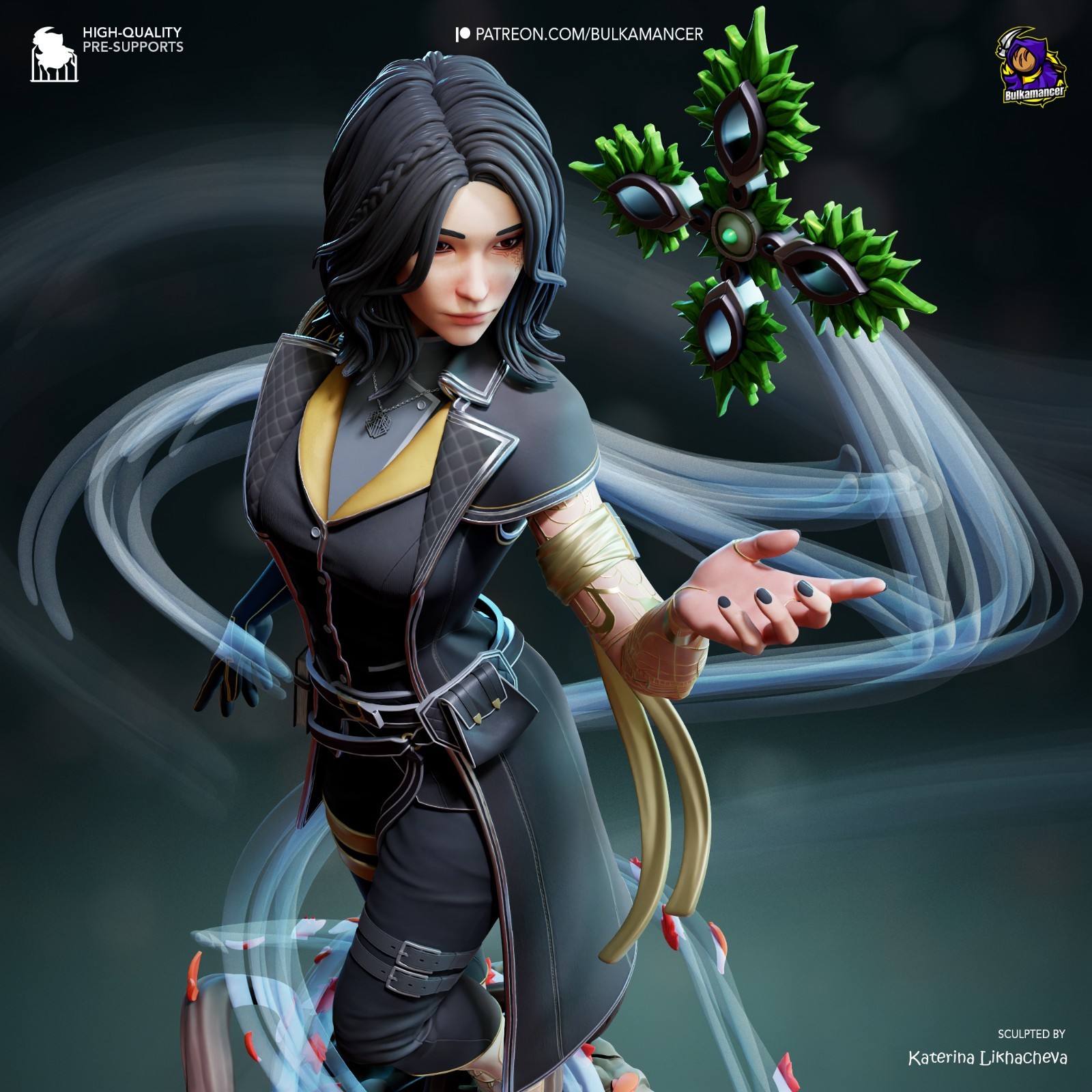 Lune | Expedition 33 | 1/8 Scale UNPAINTED Resin Kit | Belle Époque Diorama