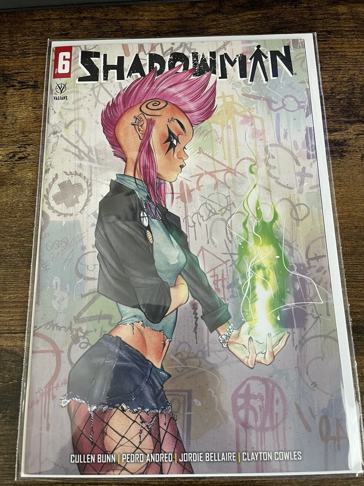 Shadowman #6 (2022) | Peach Momoko Color Trade Variant