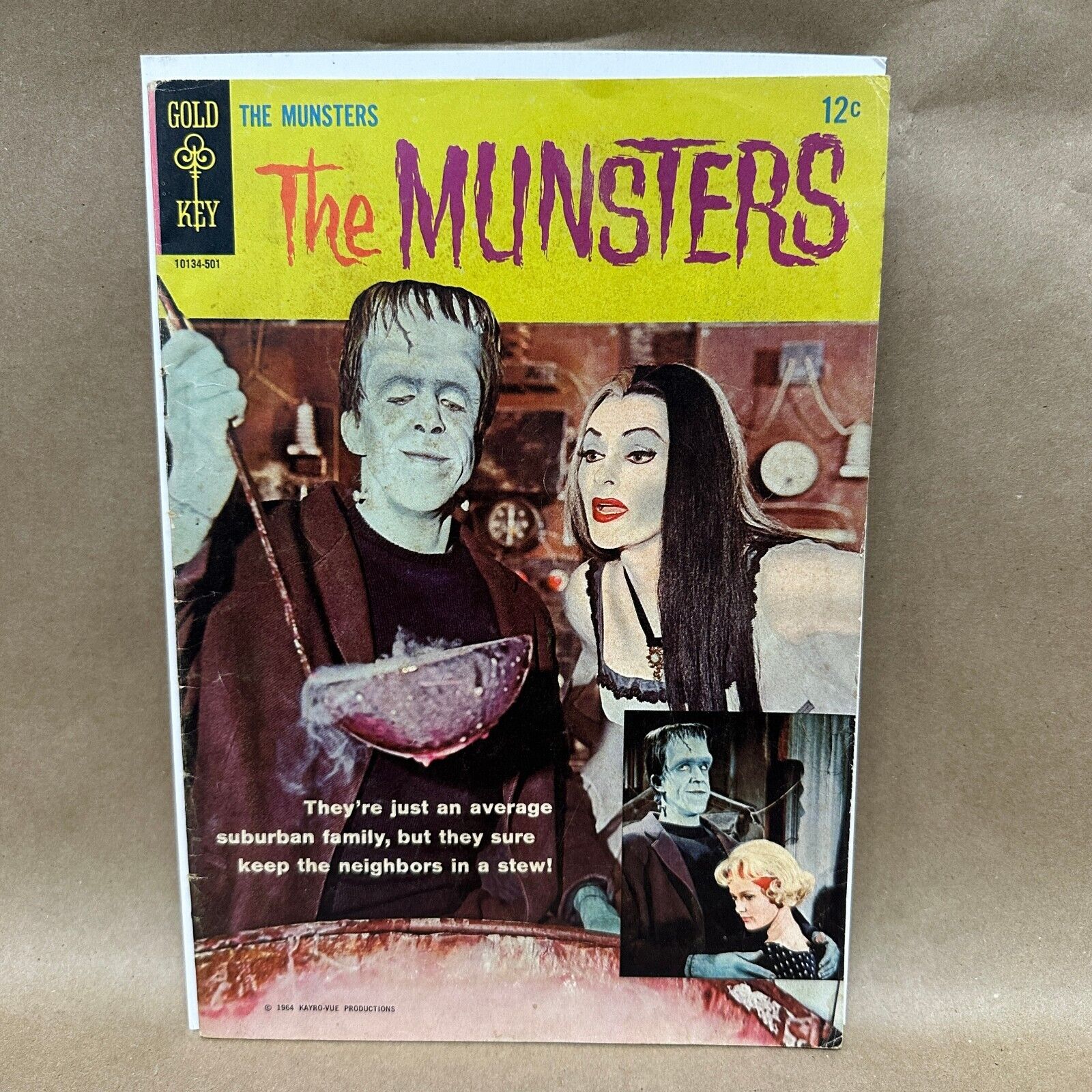 Gold Key The Munsters 10134-501 1965 Comic
