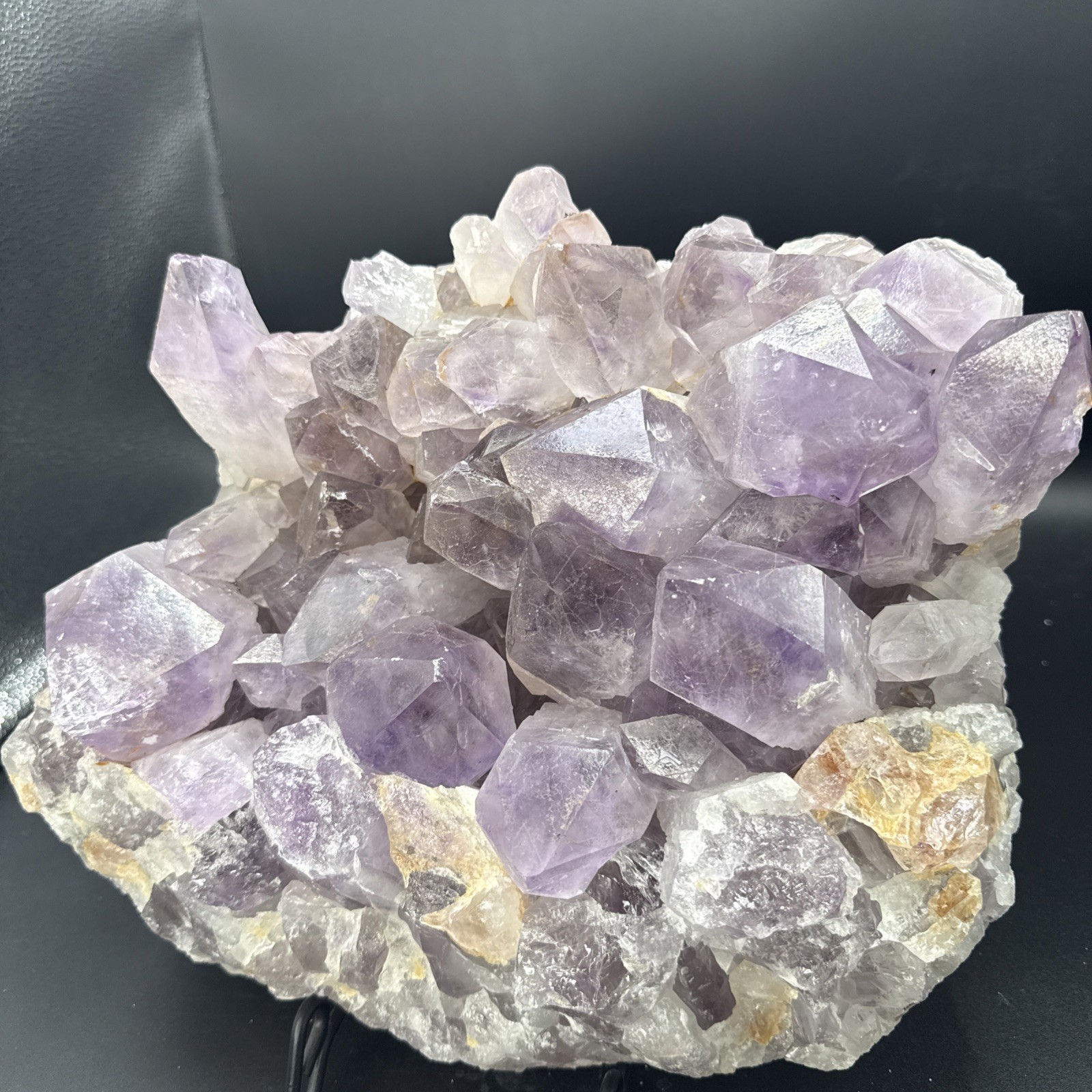  25 LB Huge Natural Amethyst Plate Big Points Crystals, Minerals, Congo