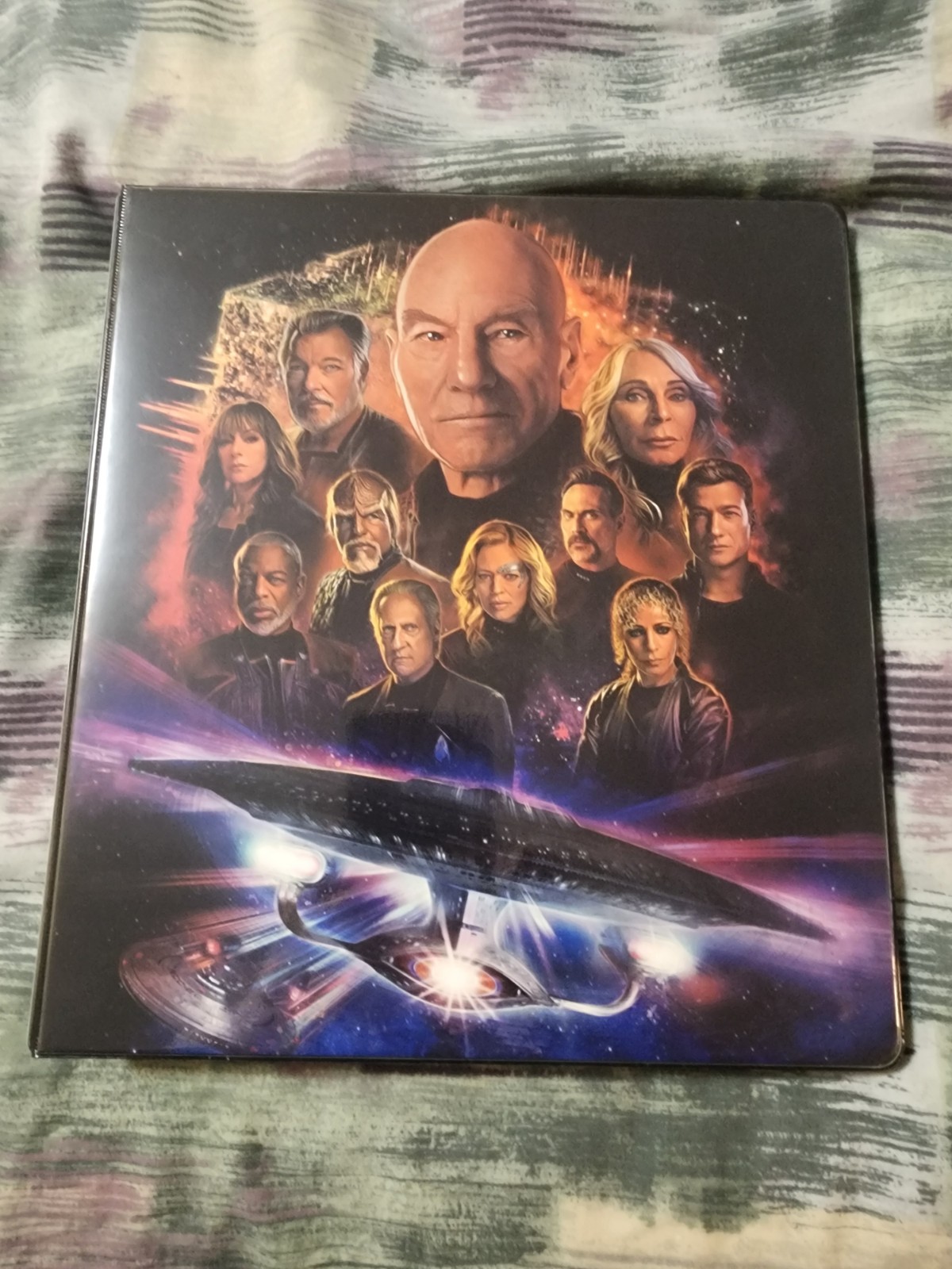Star Trek Picard Season 2&3 Binder with Complete 60 Card Base Set, Promos P1-P3+
