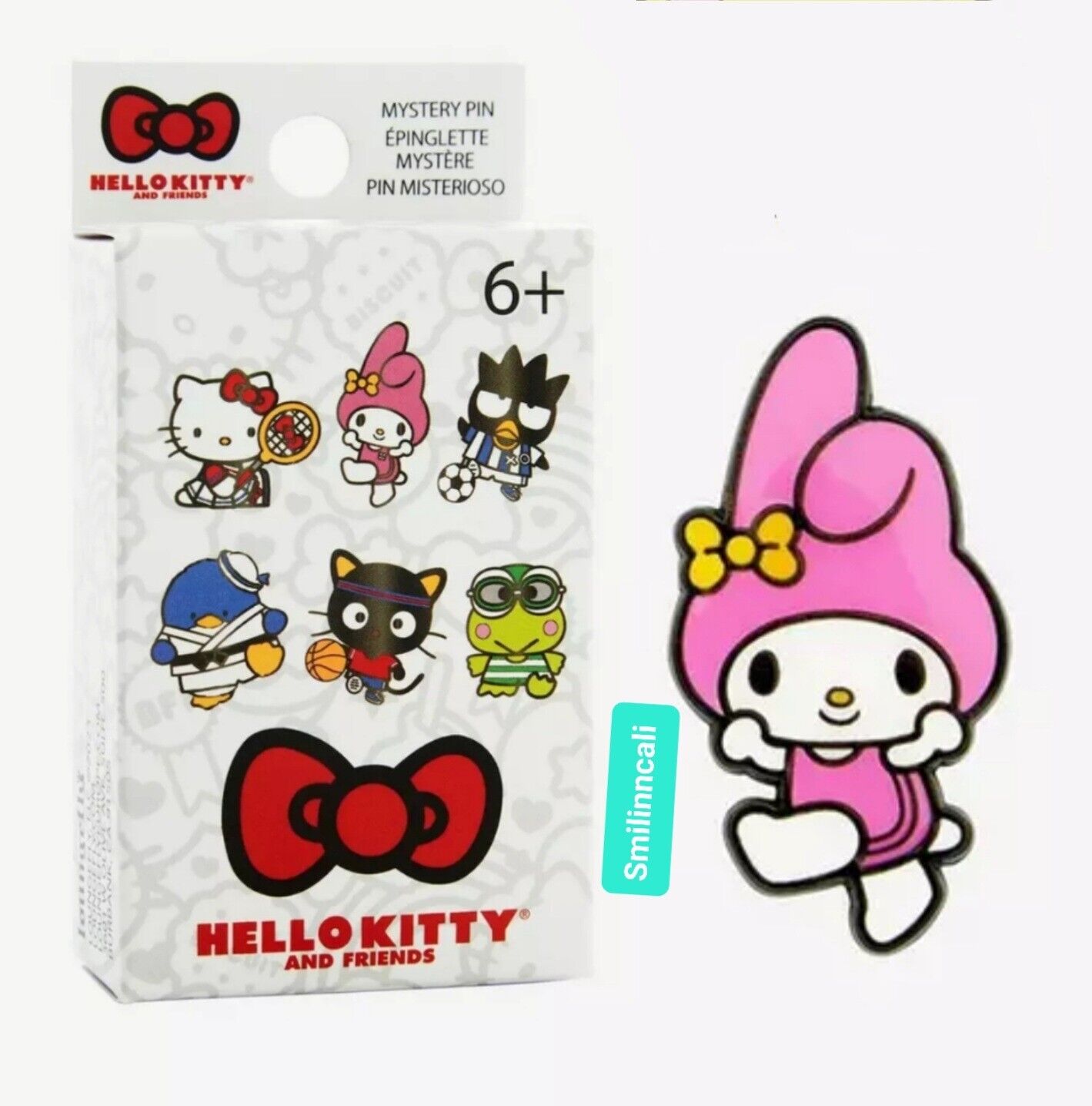 Sanrio My Melody Exclusive Hello Kitty And Friends Doing Sports Blind Box Pin