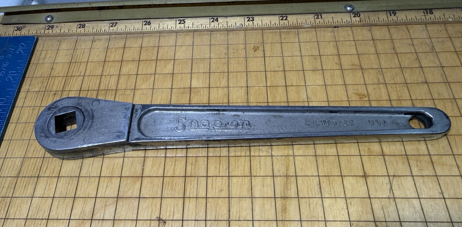 Vintage 1928 Snap-on No. 7 Ratchet Wrench 1/2