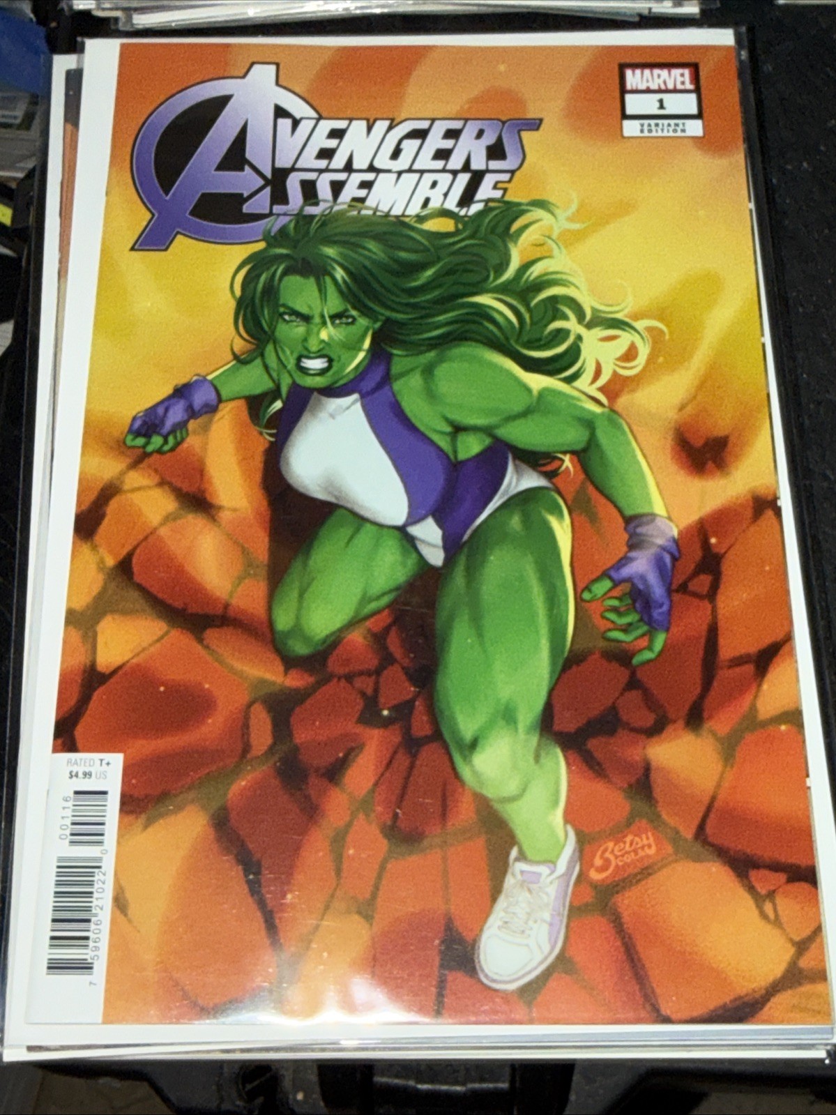 Avengers Assemble #1 Betsy Cola Cover (Marvel Comics November 2024)