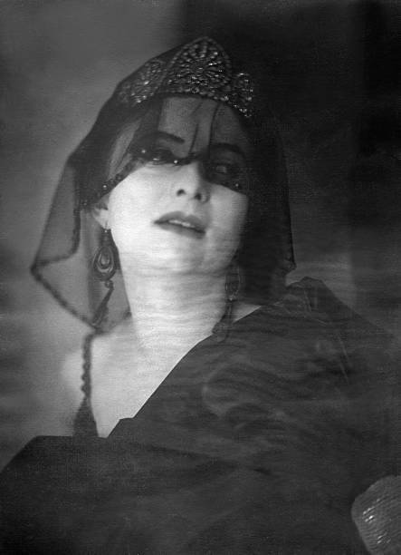 Actress Countess Koefeld in the play \'Kean\' by Kasimir Edschmid 1921 Old Photo