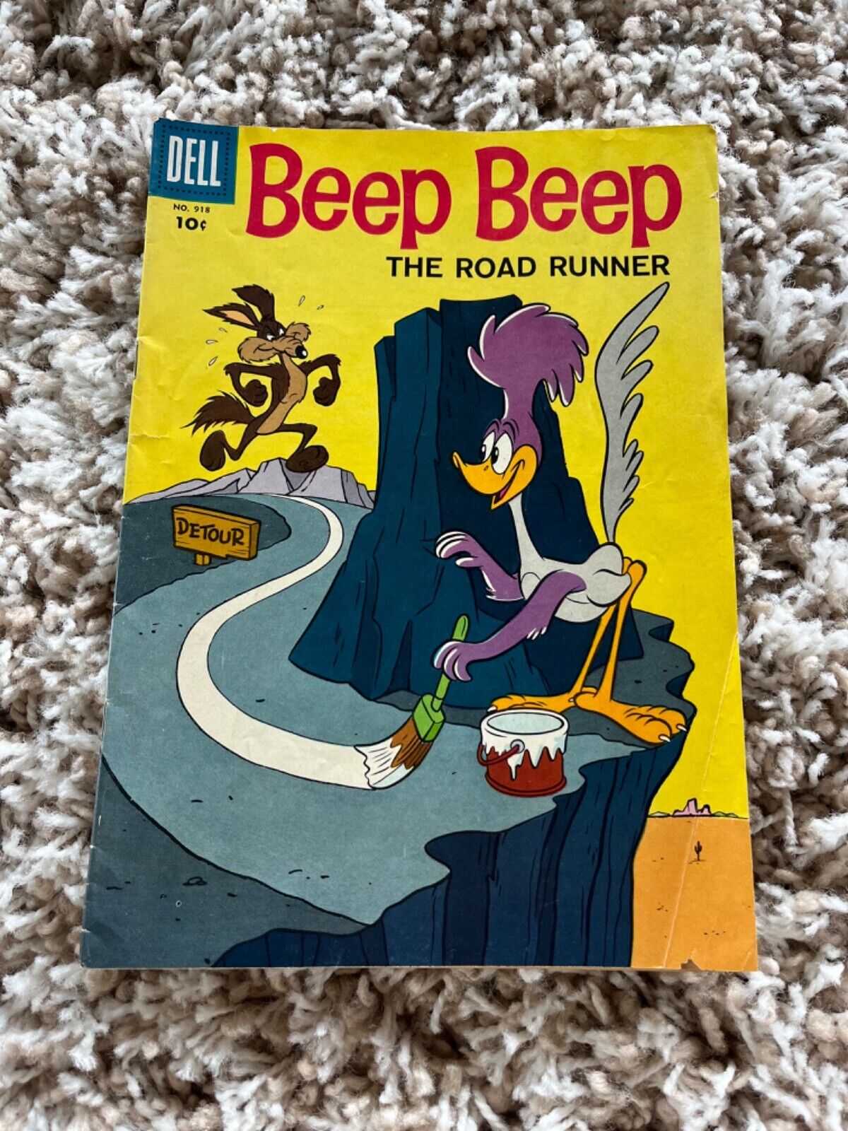 Beep Beep FOUR COLOR #918 5.0 VG/FN Dell Comics 1958