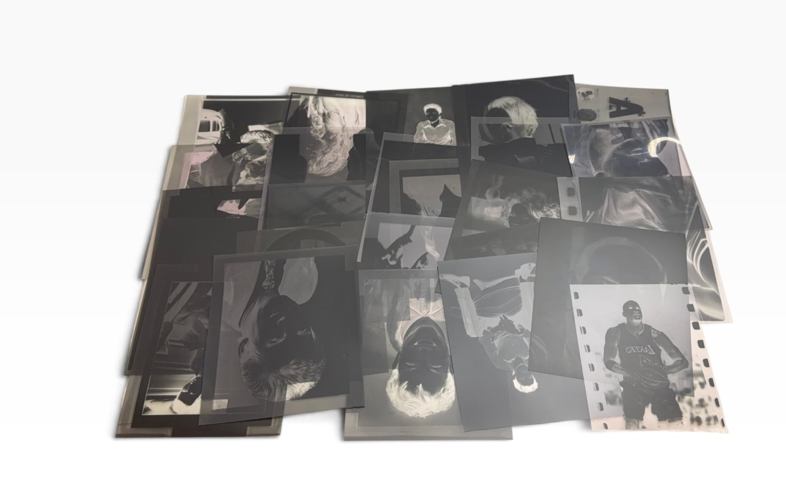 Large Group of Vintage Music And Movie Celebrity Editorial Photo Negatives Large Group of Vintage Music And Movie Celebrity Editorial Photo Negatives
