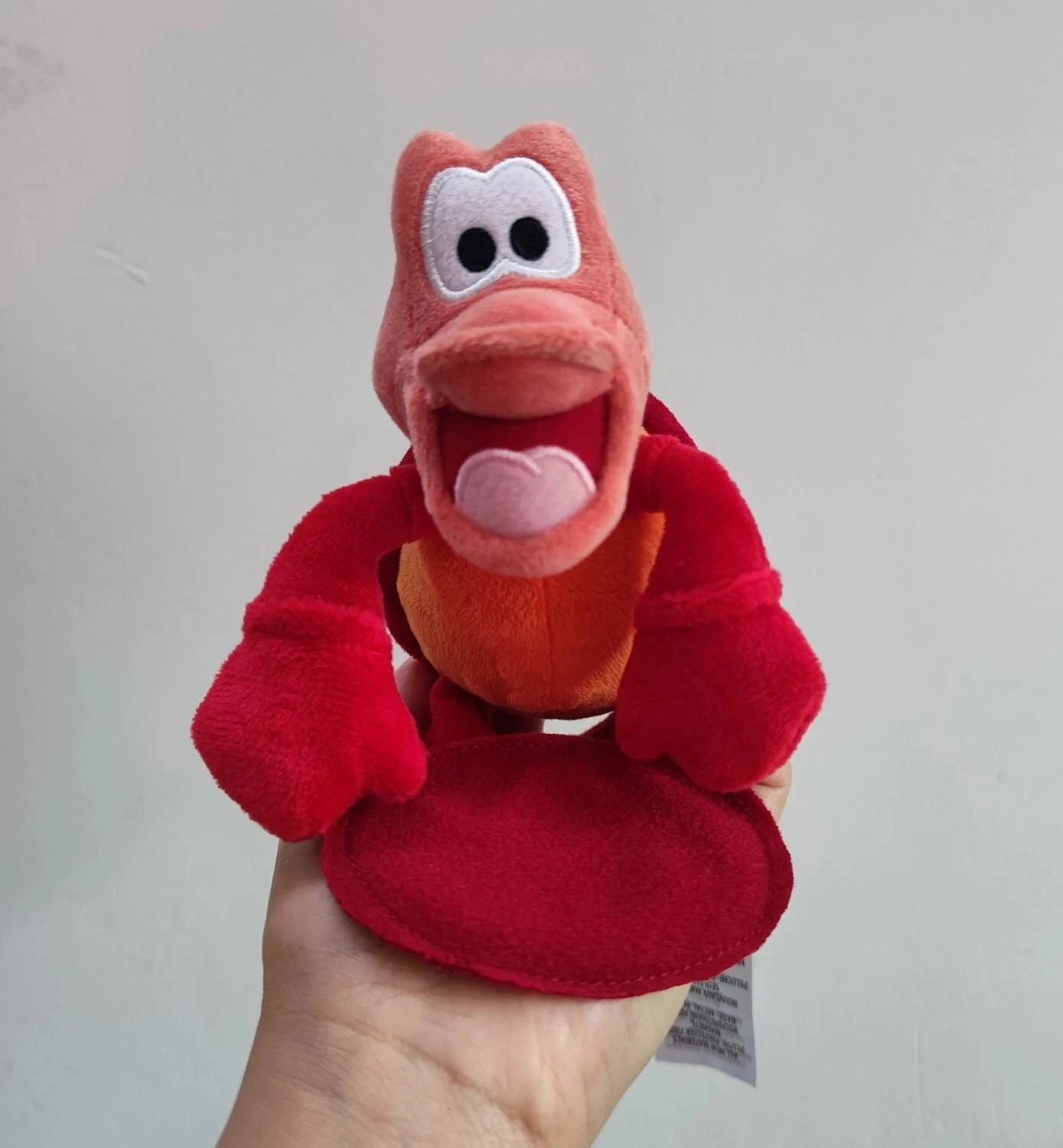 Disney Sebastian Little Mermaid Magnetic Shoulder Pal Plush toy Doll gift Disney Sebastian Little Mermaid Magnetic Shoulder Pal Plush toy Doll gift