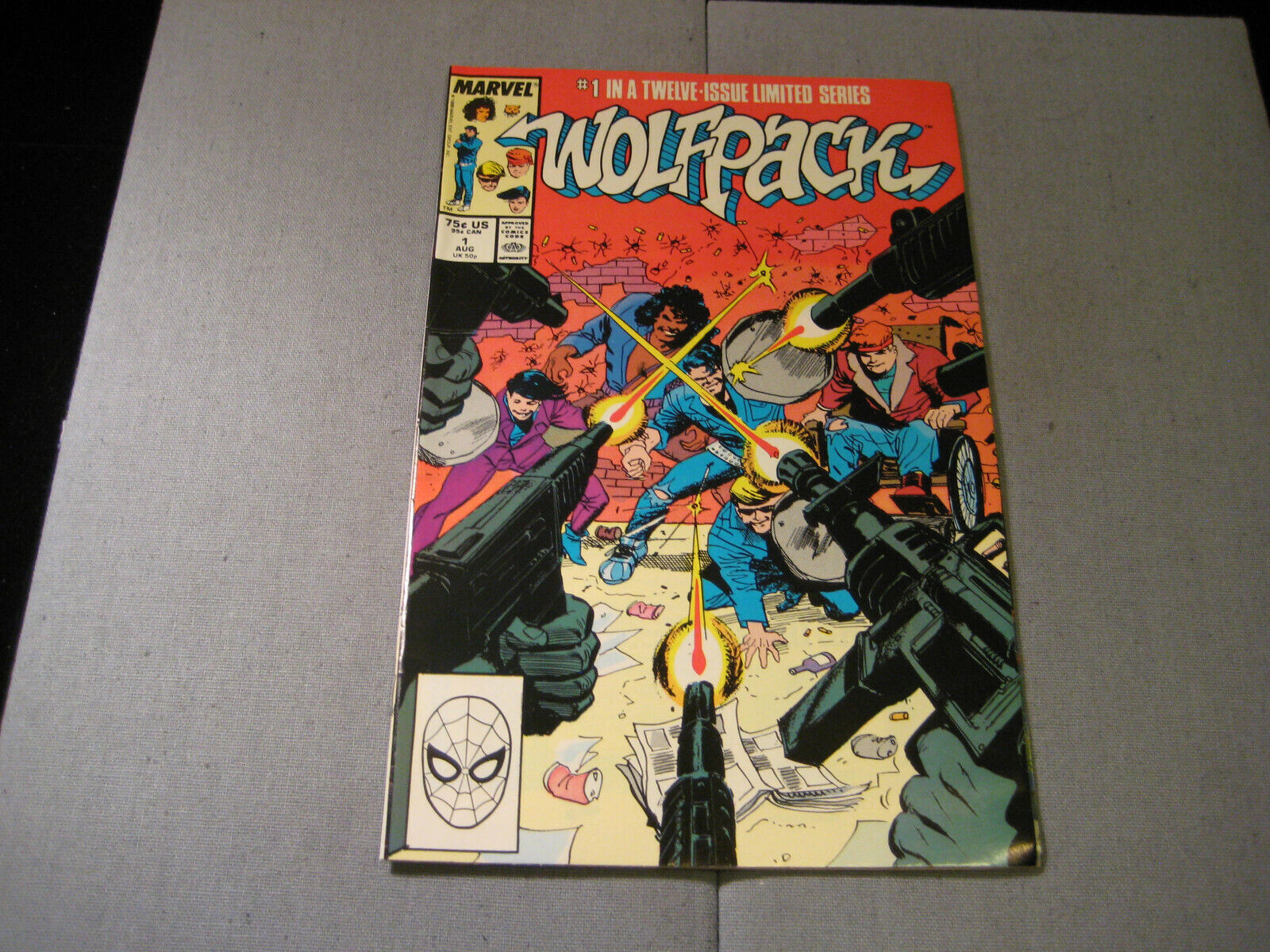 Wolfpack #1 (1988, Marvel Comics)