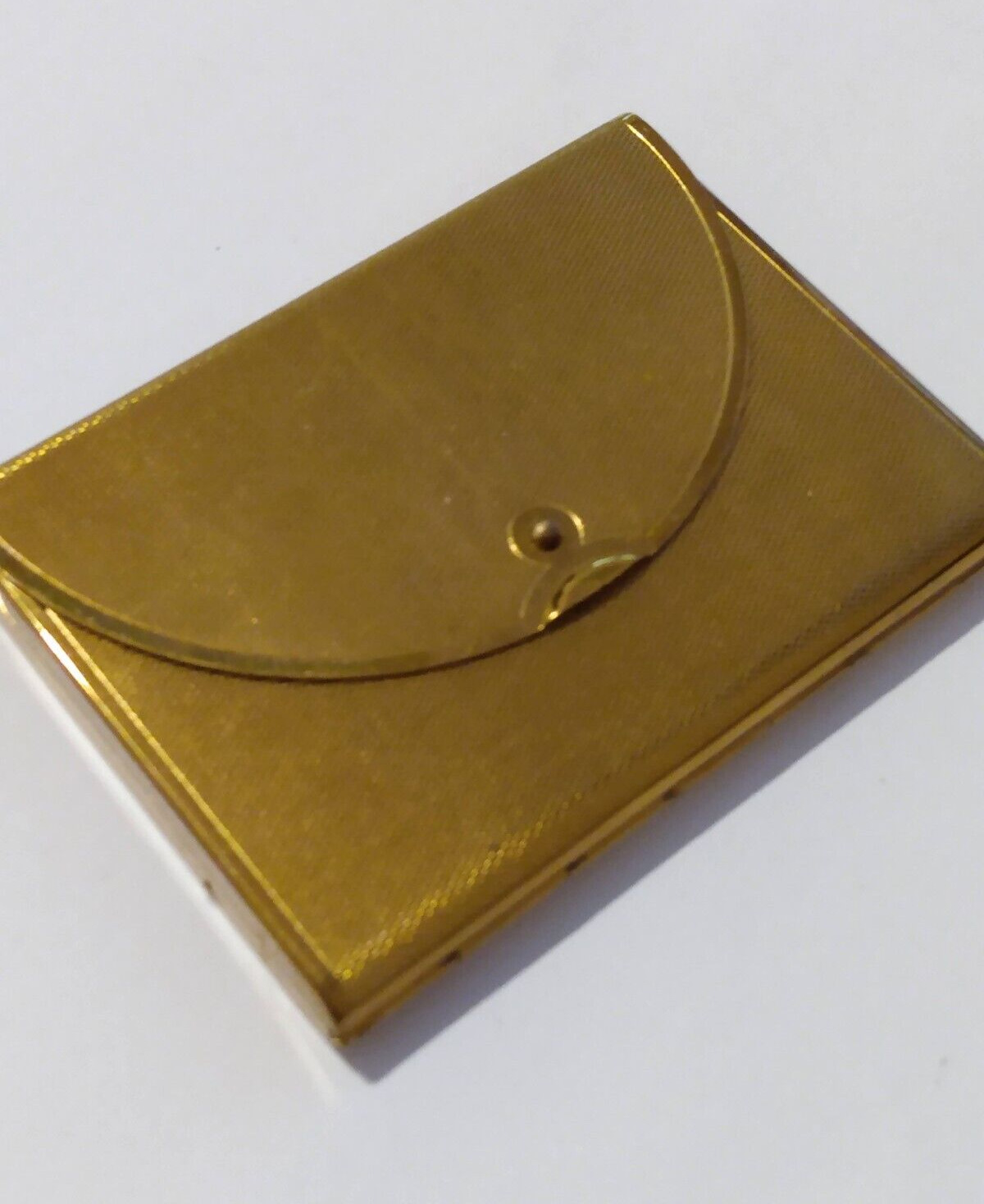 Vintage Coty Gold Tone Compact Makeup Mirror