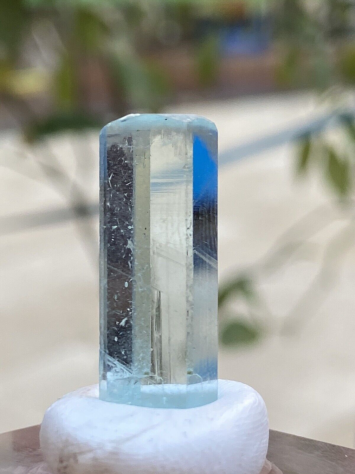 Amazing Transparent blue aquamarine crystal SKARDU Pakistan