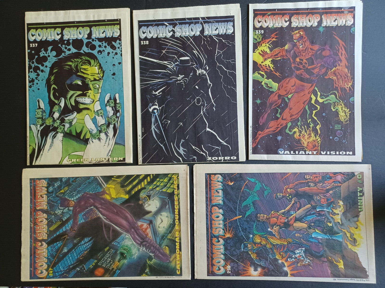 Comic Shop News Lot of 17 issues - 1992