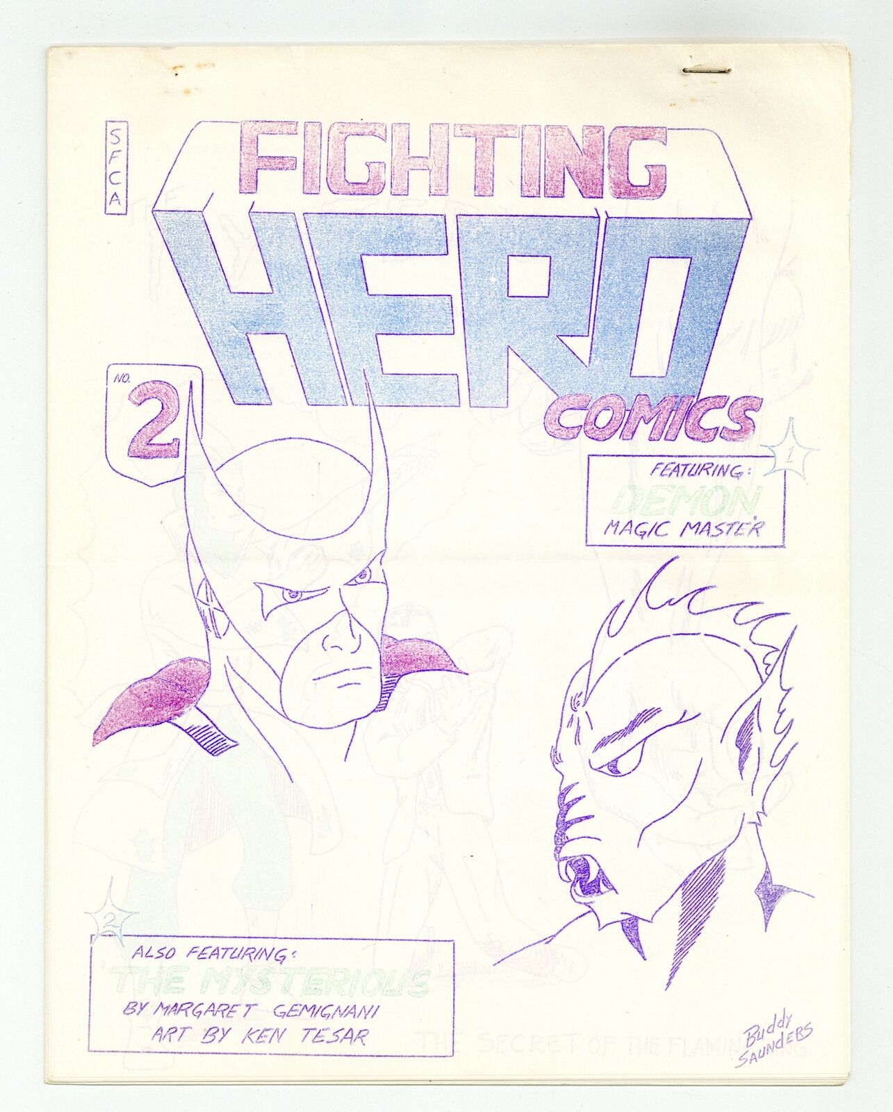 Fighting Hero Comics #2 GD/VG 3.0 1962