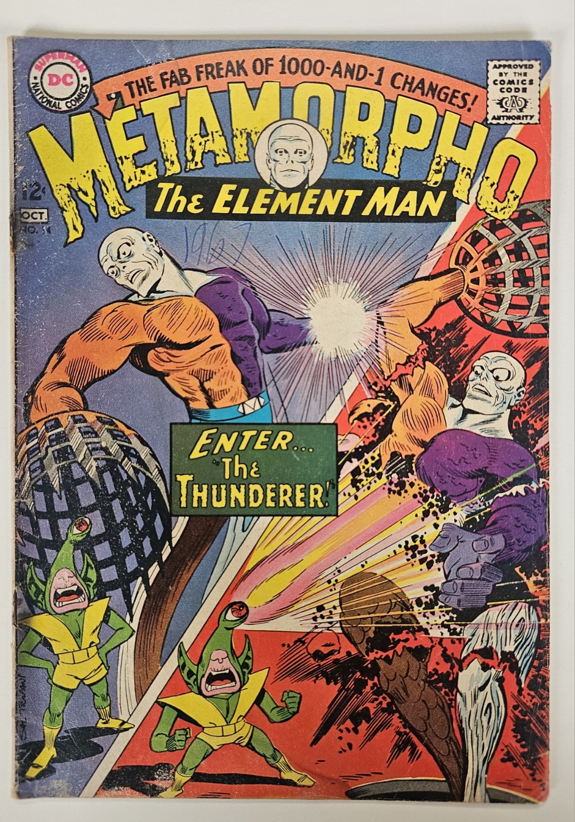 Metamorpho #14 (DC Comics September-October 1967)