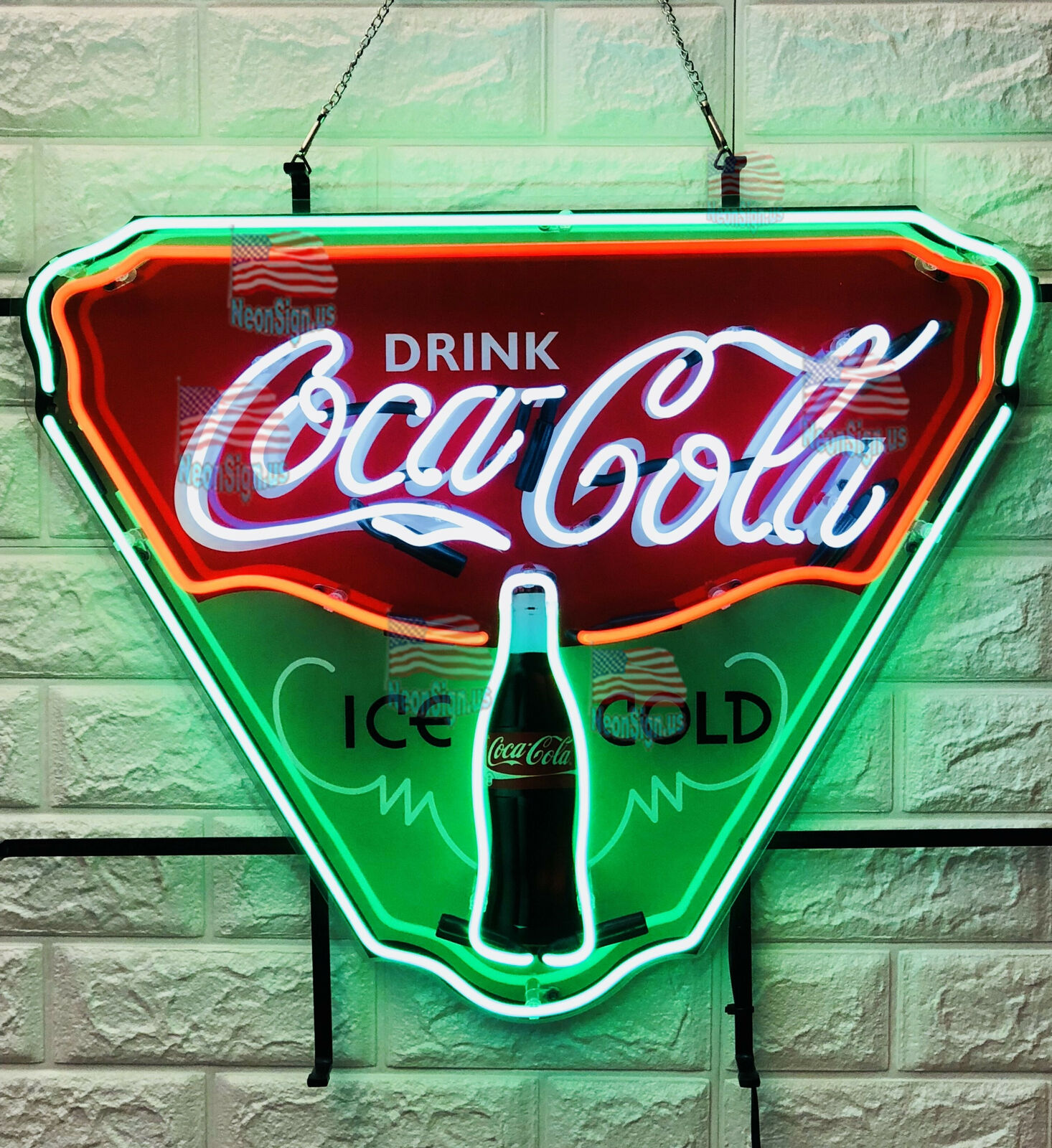 New Drink Coca Cola Ice Cold Lamp Light Neon Sign 24\