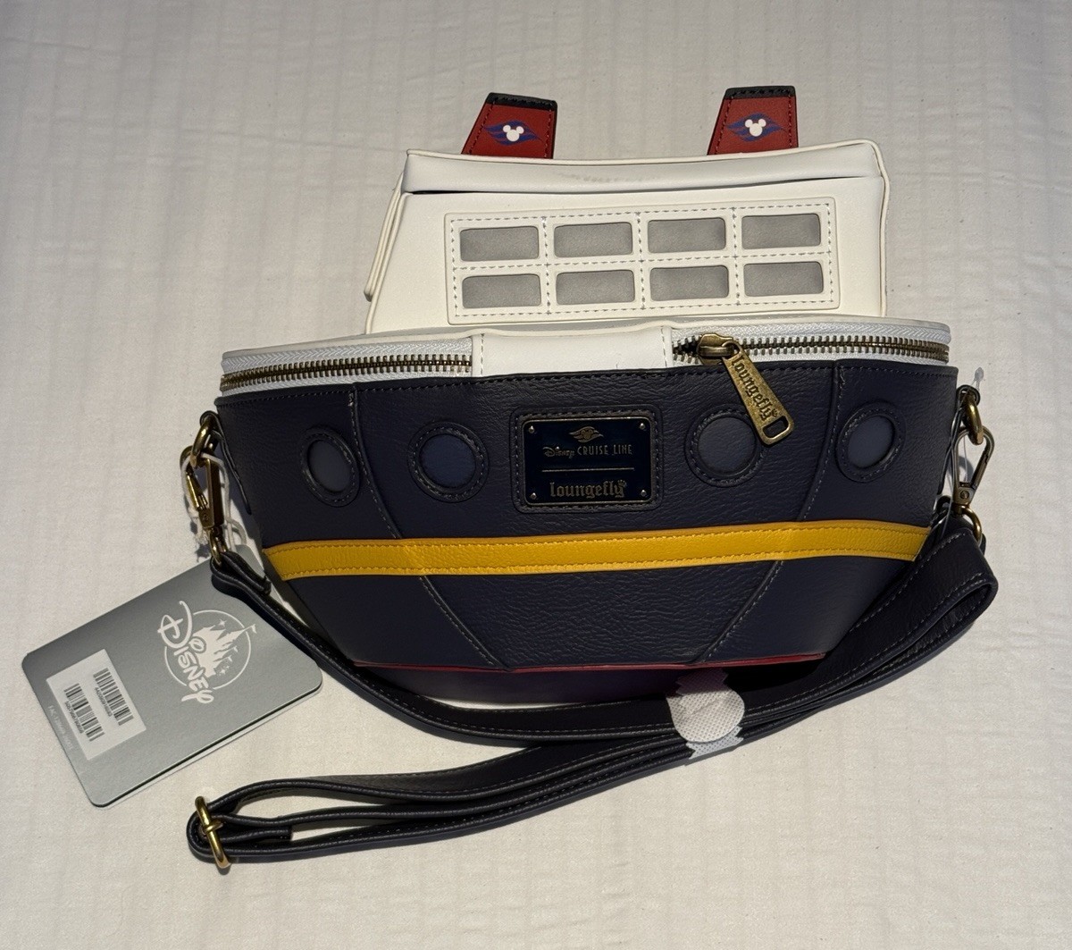 Disney Cruise Line DCL Loungefly Ship Purse Bag Lined 2026 Brand New