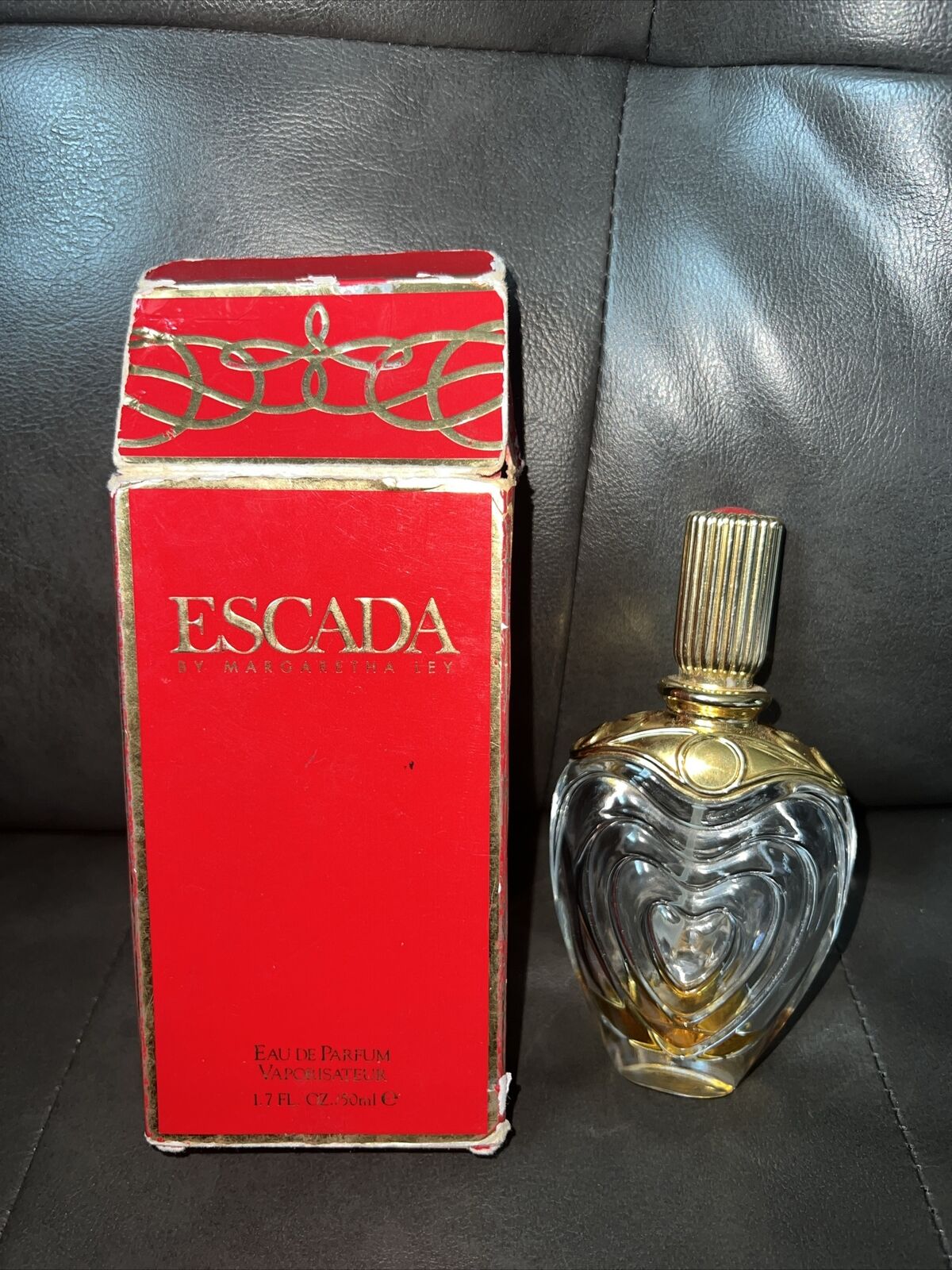 Rare ESCADA Margaretha Ley ~ 3.4 oz Eau de Parfum Spray Bottle 10% Full